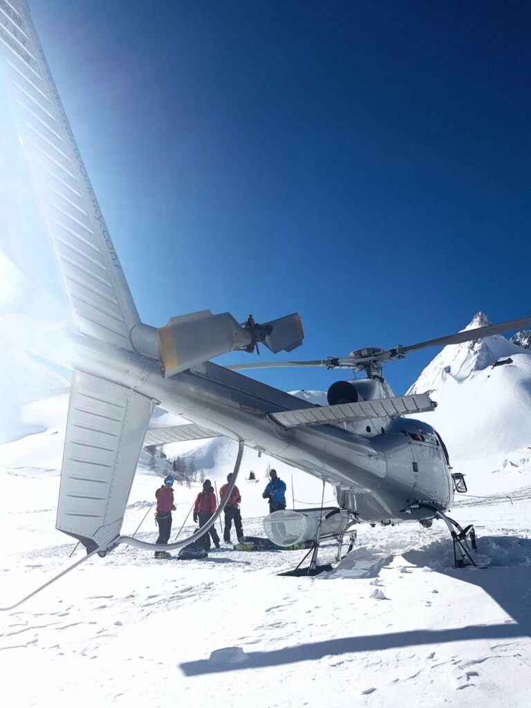 Heliski MontBlanc 2 - Copyright Domaine Les Cedres du Leman