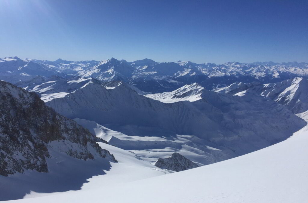 Heliski MontBlanc - Copyright Domaine Les Cedres du Leman