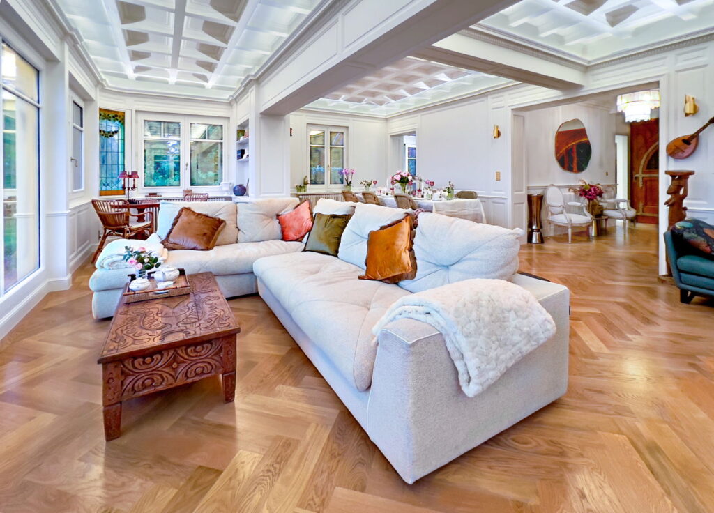 Light Filled Large Living room - Domaine Les Cedres du Leman